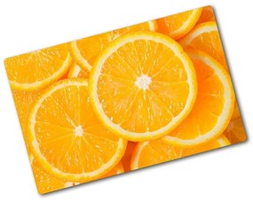Edzett üveg vágódeszka Narancs szeletek pl-ko-80x52-f-82046808