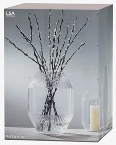 LSA International Rotunda váza, 37 cm, átlátszó - LSA nemzetközi