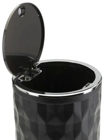 Fürdőszobai készlet REINA 5 db fekete/króm