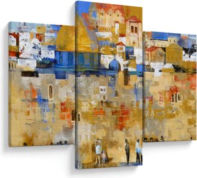 Kép - siratófal, Jerusalem, Israel (90x60 cm)