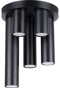 Sollux SL.1467 - Spotlámpa LAGOS 5xGU10/10W/230V fekete