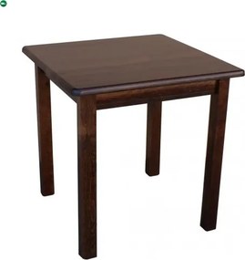 Étkezőasztal kocka 70x70 barna