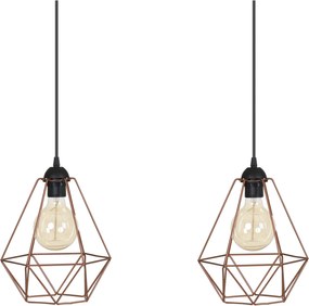 Mennyezeti Lámpa Lógó Csillár Loft Retro Edison Réz Modern