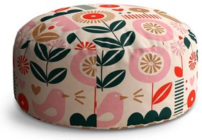 Circle zsámoly retro folklór, színes