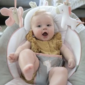 Ingenuity - Baba vibrációs nyugágy dallammal FLORA THE UNICORN 3xC