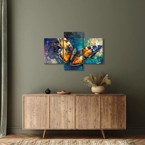 Kép - Pillangó, olajfestmény (90x60 cm)