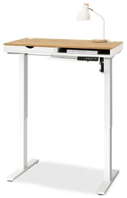 PC asztal Osto 100 (fehér tölgy + fehér). 1109811