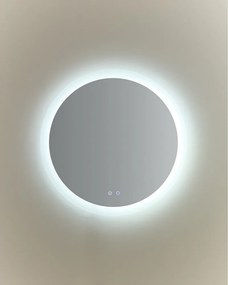 Fali tükör világítással ø 60 cm Mervi – Kave Home