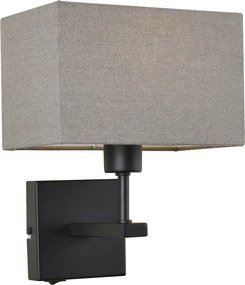 Italux NORTE WL-1122-1-A-BM-RC-GR Fali lámpa 1x60W/E27 IP20