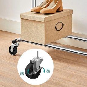 Gurulós ruhatartó állvány