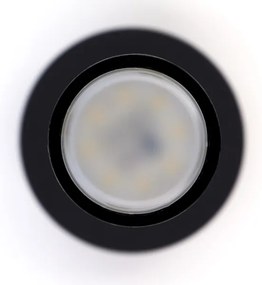 Jupiter 2003 - Csillár zsinóron ALAS 1xGU10/10W/230V fekete/arany