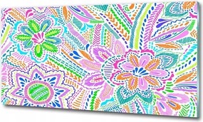 Fotó üvegkép Hawaii virágok 125x50