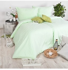 EMI zöld damaszt ágyneműhuzat, Nagy hengeres párnahuzat