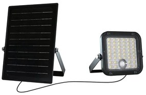LED állítható fényerejű napelemes reflektor érzékelővel 10W 4000/6000K IP65 + DO