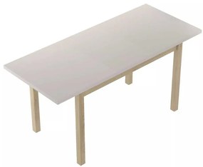 Adam II étkezőasztal 120 x 68 cm, krém / cremona tölgy