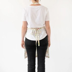 Apron Merry karácsonyi len kötény, 80 x 55 cm - Linen Tales