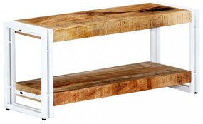 tömör mangófa TV-szekrény 90 x 30 x 40 cm