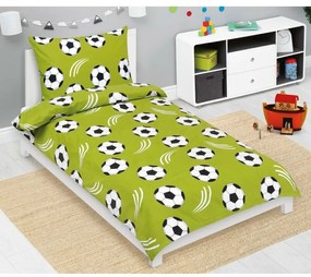 Bellatex Junior Futball pamut ágyneműhuzat, 140 x 200 cm, 70 x 90 cm