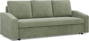 Zeus kanapéágy, kordbársony, hab töltet, döntött kartámasz, zöld