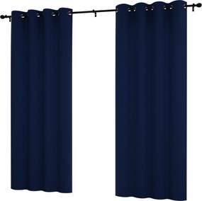 Kész függöny, matt, 145x220 cm, karikás, sima, fényáteresztő