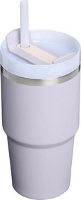 Levendula színű rozsdamentes acél termosz szívószállal 600 ml Quencher H2.O FlowState™ Tumbler Purple Dust – Stanley