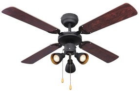 Globo 03808 - HARVEY mennyezeti ventilátor, 3× GU10, 50 W, 230 V