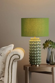 Dar Lighting modern asztali lámpa etzel zöld daretz4224