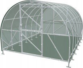 Camellia polikarbonát kerti üvegház 3x6m profilok 25x25 polikarbonát 5mm