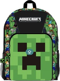 Minecraft Face iskolatáska, táska 42 cm