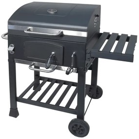 Faszenes grillsütő fekete