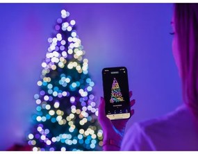 Twinkly TWS750STP-BEU - RGB LED kültéri fényfüzér 63,5m, IP44, Wi-Fi, dimmer