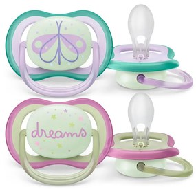 Baba cumi Ultra air Night Avent 0 - 6 hónap  - 2 darab lány, vel. 0-6 h