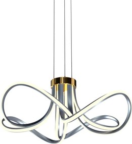 Zuma Line ABRO MD5520-4-3BGBDT Függőlámpa 1x45W/LED 3000K 5300lm IP20
