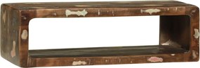 vidaXL TV szekrény Sokszínű 80 x 30 x 25 cm Tömör újrahasznosított fa