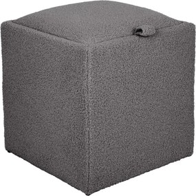Box puff - T03 szövet - szürke R