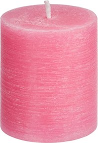 RUSTIC gyertya 8 cm, pink