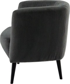 Fotel, szürke/fekete, ALIEN