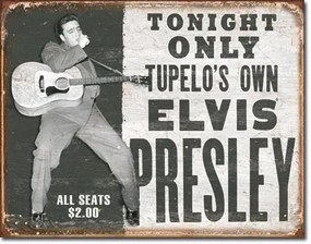 Fém tábla ELVIS PRESLEY - tupelo's own