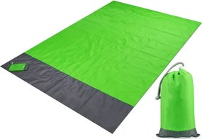 Zaparkorun Nagy pléd a strandra vagy a természetbe - zöld