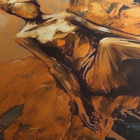Kép - Egy tündér absztrakciója (90x60 cm)