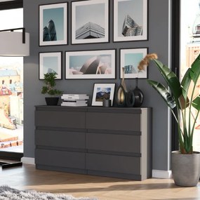 Modern komód R-140 - különböző színváltozatokban sonoma