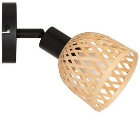 Atmosphera - LIO fali spotlámpa 1xE14/25W/230V bambusz