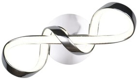 Ezüstszínű LED fali lámpa Padua – Trio