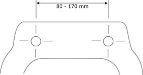 Bora Bora WC-ülőke, 46 x 39 cm - Wenko