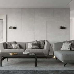 Sollux SL.1019 - Fali lámpa TILA 1xG9/40W/230V 30 cm fekete