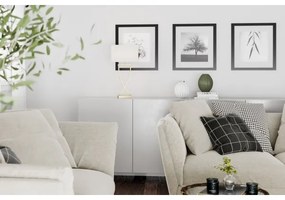 ByRydens 2829610-5000 - Asztali lámpa OMEGA 1xE27/5W/230V fehér/arany