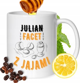 Bögre Julian Férj Barátjának Nyomtatott Ajándék Fehér 330ml