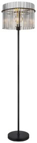 Globo 15698S - Állólámpa GORLEY 1xE27/60W/230V fekete