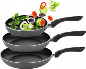 Florina Serpenyő Maja 20/24/28cm szürke