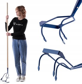 Kézi Kultivátor Kerti Talajlazító 174 cm-ES Talajvágóval